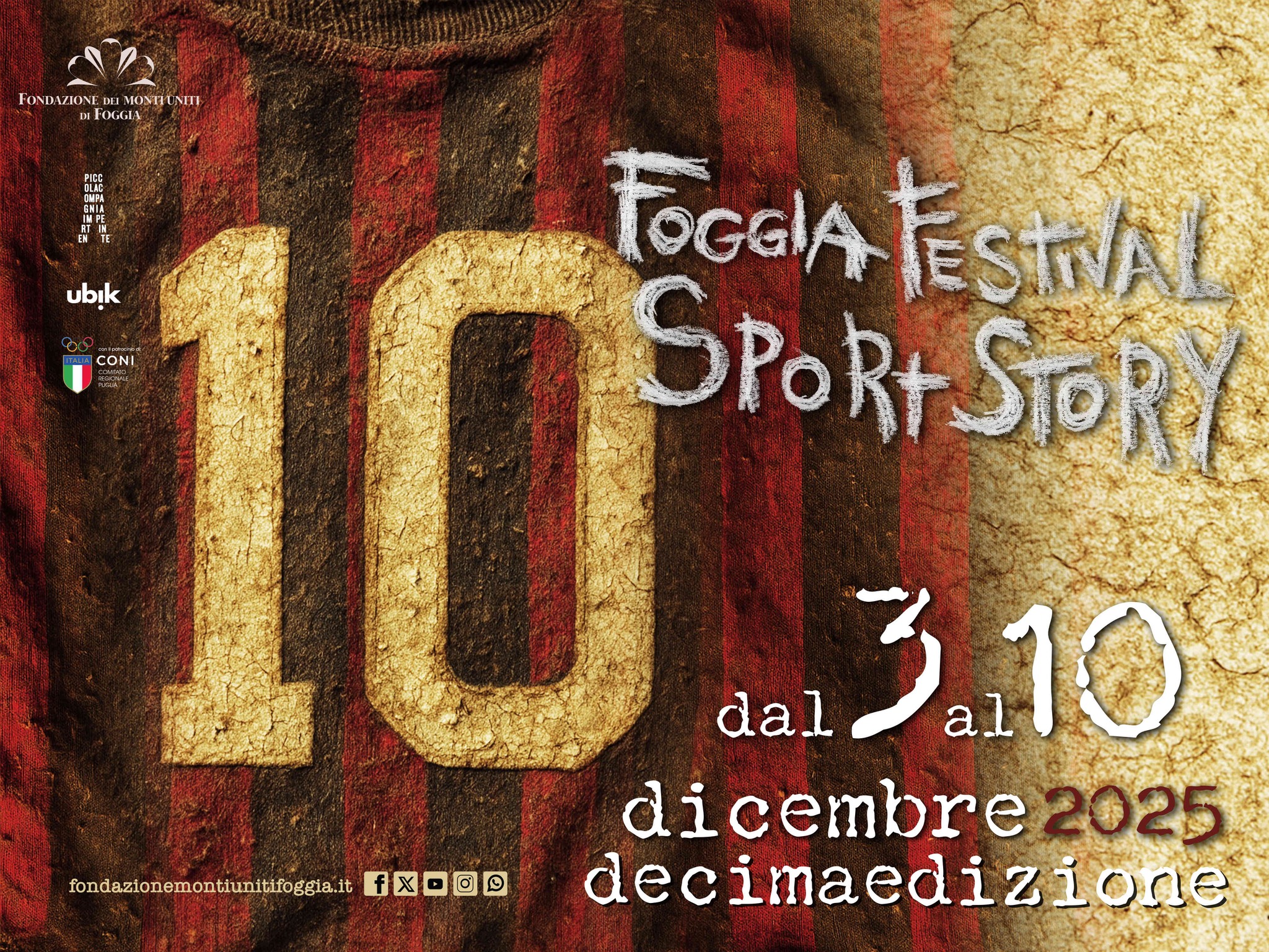 Foggia Festival Sport Story: donazione di nuovi volumi alla Biblioteca