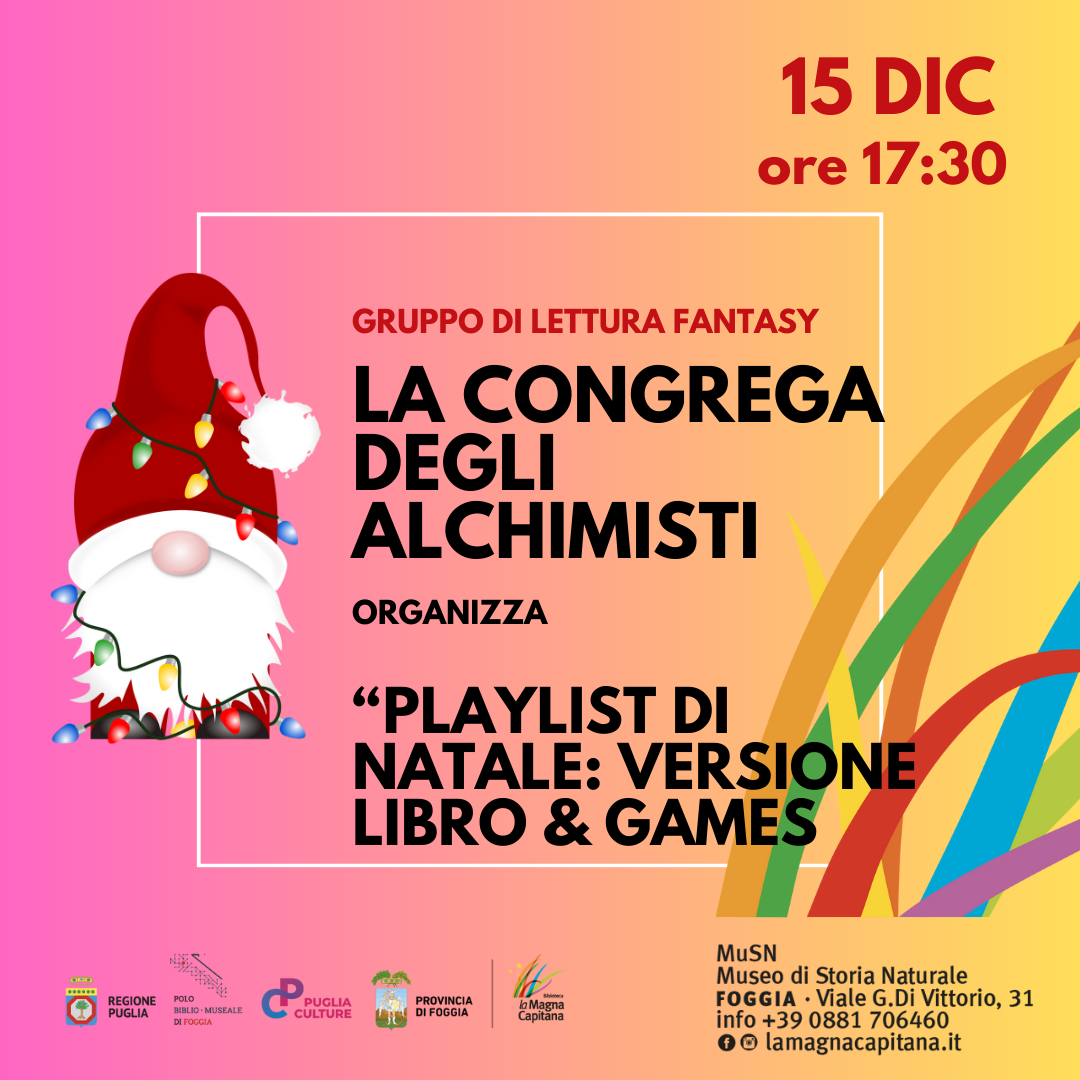 La Congrega degli Alchimisti. Playlist di Natale versione libro and games