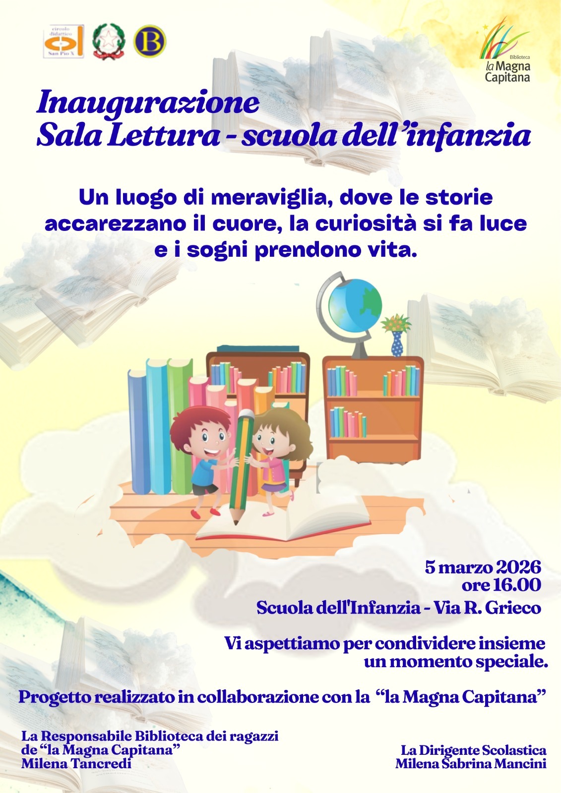 Inaugurazione sala lettura