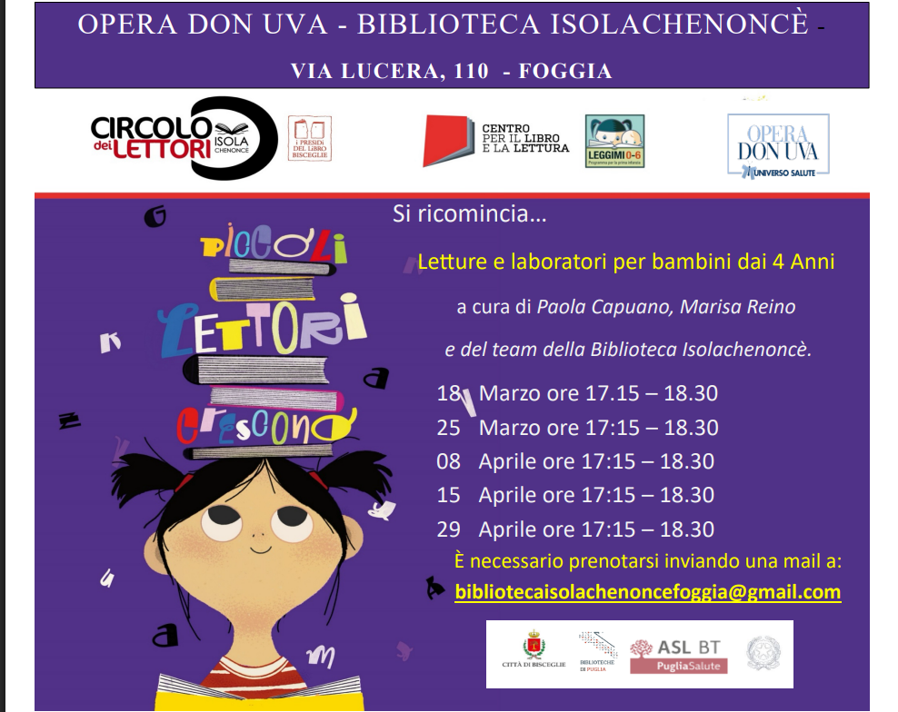 Con la Biblioteca Isolachenonc&egrave;