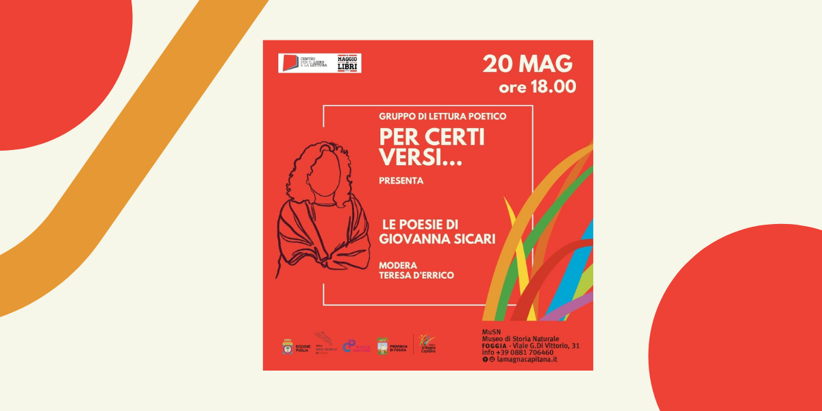 Il gruppo di lettura "Per certi versi..." legge le poesie di Giovanna Sicari