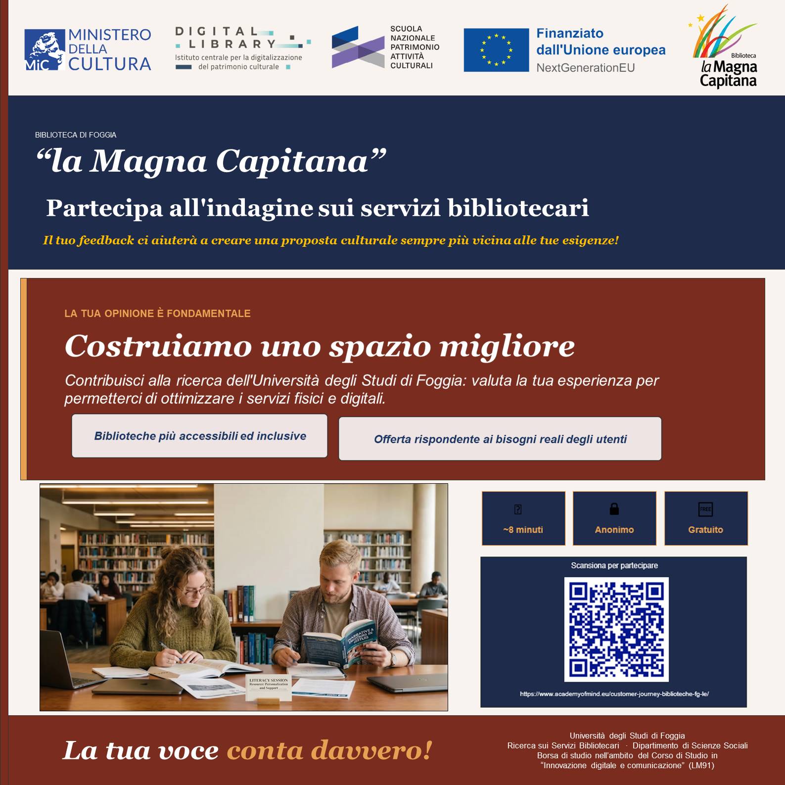 Ricerca sui servizi bibliotecari