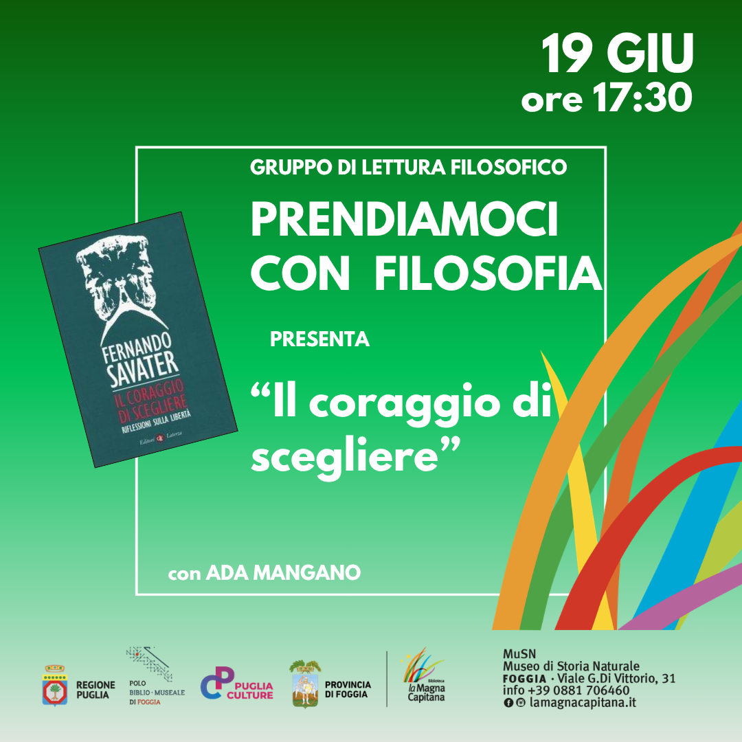 Gruppo di lettura filosofico "Prendiamoci con Filosofia"