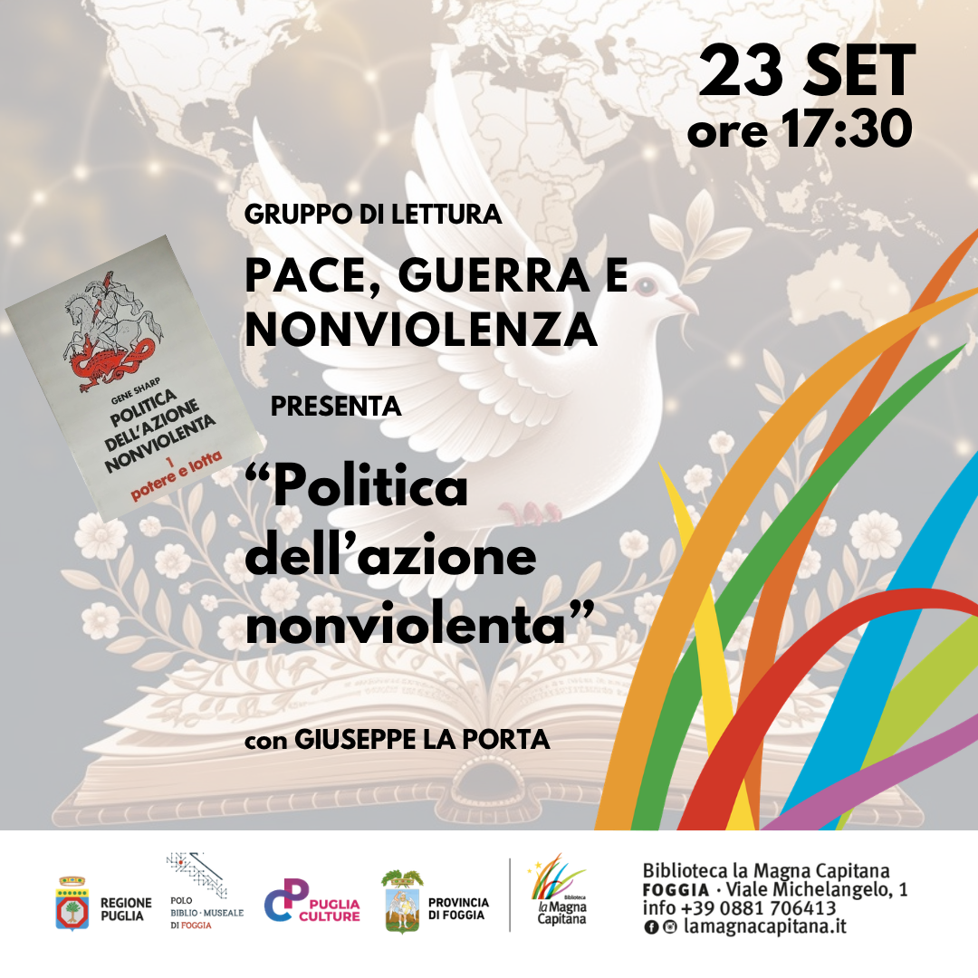 Gruppo di lettura Pace, guerra e non violenza