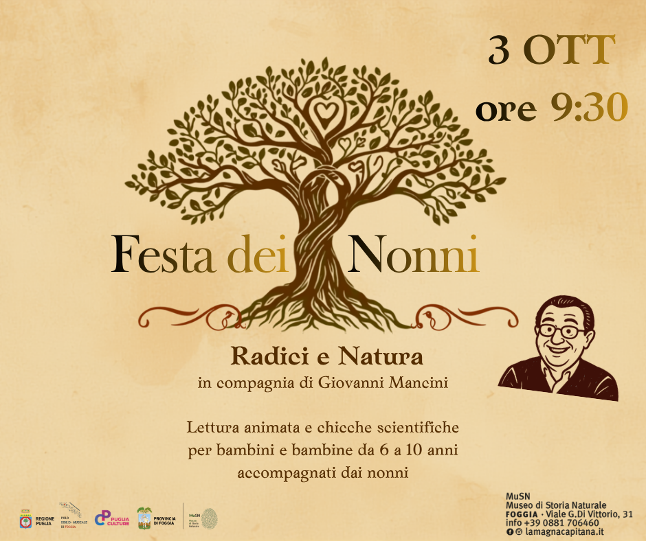 Festa dei Nonni al Museo di Storia Naturale
