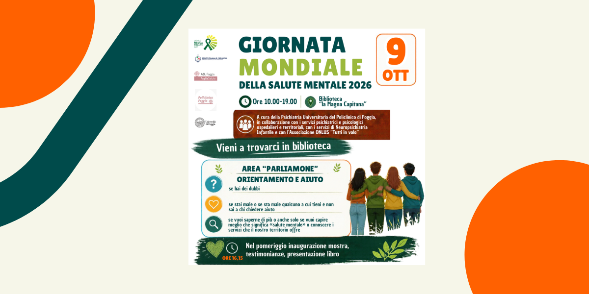 Giornata Mondiale della Salute Mentale