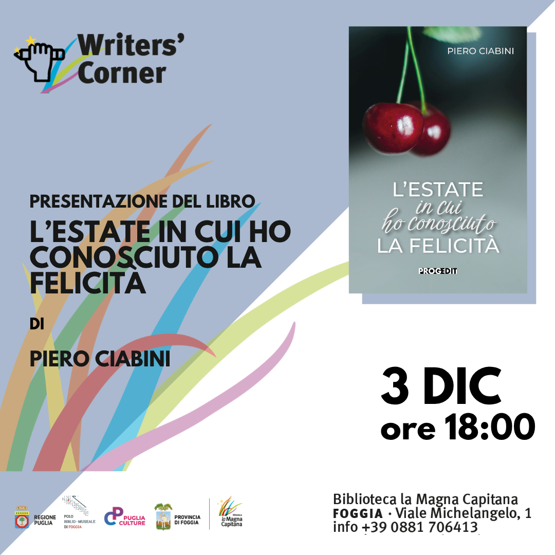 Writers'Corner. Piero Ciabini