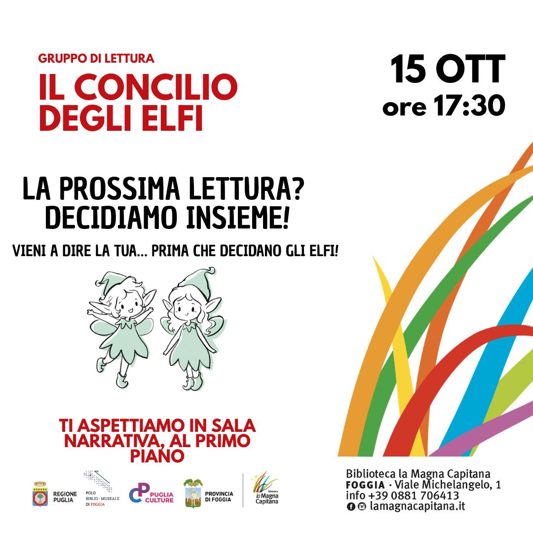 Il Concilio degli Elfi. Gruppo di Lettura Fantasy