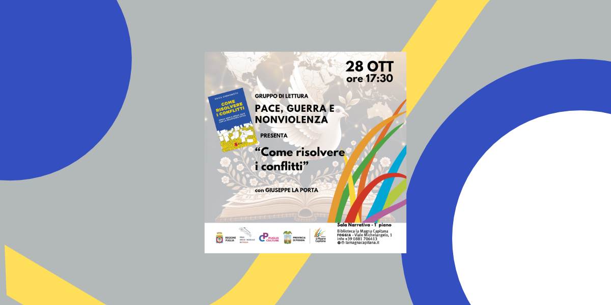 Gruppo di lettura Pace, guerra e nonviolenza